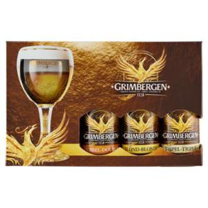 Grimbergen Bier Pakket met Glas - Flessen 3 x 330ML