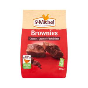 St Michel Brownies Chocolade 8 Stuks 200g