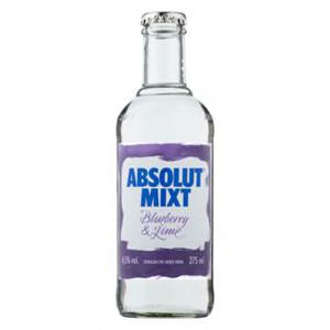 Absolut Mixt Blueberry & Lime 275ml