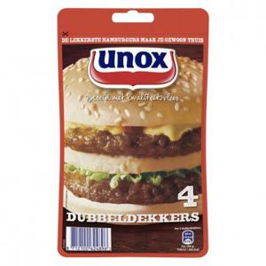 Unox Hamburgers dubbeldekker