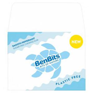 BenBits Smooth Peppermint Sugar Free Chewing Gum 3 x 17, 4g