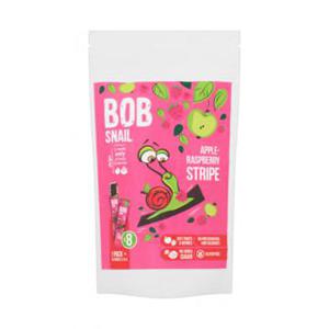 Bob Snail Appel en Frambozen Fruitstrips 8 x 14g