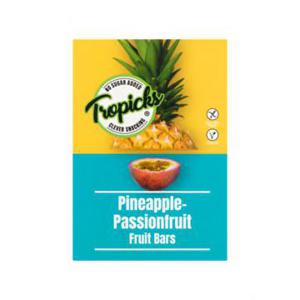 Tropicks Pineapple-Passionfruit Fruit Bars 4 x 20g