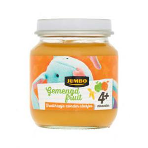 Jumbo Gemengd Fruit 4+ Maanden 125g