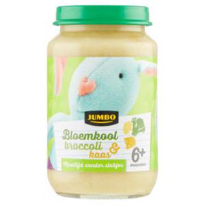 Jumbo Bloemkool Broccoli & Kaas 6+ Maanden 200g