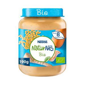 NaturNes® Bio Pastinaak, Volkoren Pasta, Kalkoen 8+ baby voeding biologisch