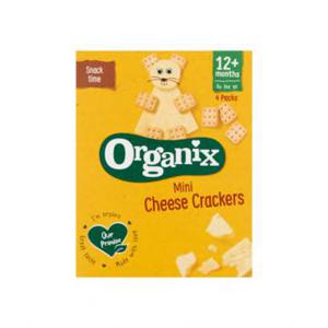 Organix Mini Cheese Crackers 12 Maanden 4 x 20g