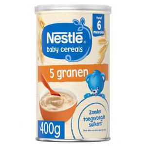 Nestlé Baby Cereals 5 Granen 6+ Baby Pap 400g