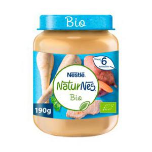 NaturNes® Bio Pastinaak, Zoete Aardappel, Kalfsvlees 6+ baby voeding biologisch