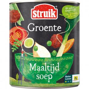 Struik Maaltijdsoep groente