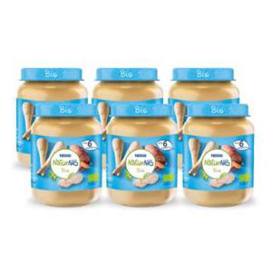 NaturNes® Bio 6 Stuks Pastinaak, Zoete Aardappel, Kalfsvlees 6+ baby voeding biologisch