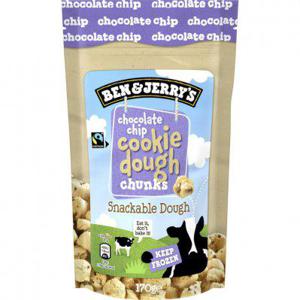 Ben & Jerry's Chocolate chip cookie dough chunks