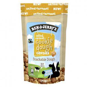 Ben & Jerry's Salted caramel cookie dough chunks