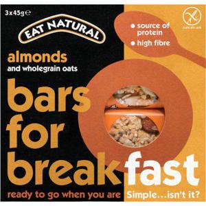 Eat Natural Breakfast almonds and wholegrain oats