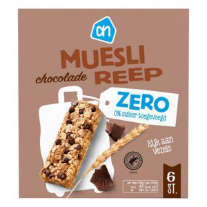 AH Mueslireep chocolade zero