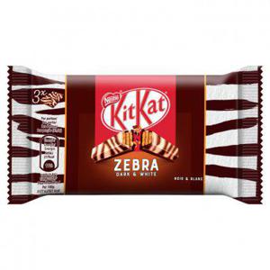 Kitkat Zebra pure en witte chocolade 3-pack