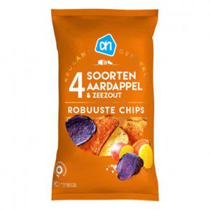 AH Aardappelchips 4-mix zeezout