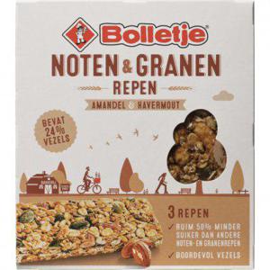 Bolletje Noten en granen amandel havermout