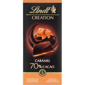 Lindt Creation dark 70% caramel