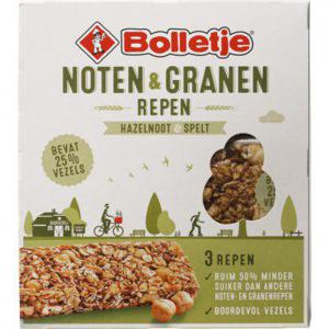 Bolletje Noten en granen hazelnoot spelt