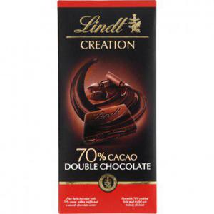 Lindt Creation dark 70% double chocolate