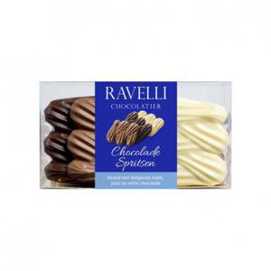 Ravelli Sprits chocolade melk puur wit