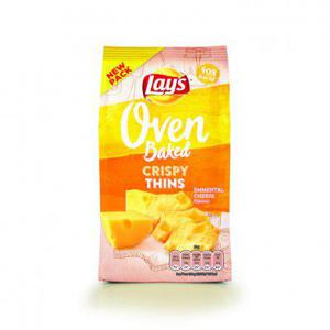 Lay's Oven crispy thins emmentaler kaas