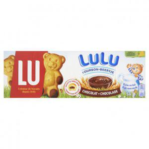 LU Lulu beertjes met chocolade vulling