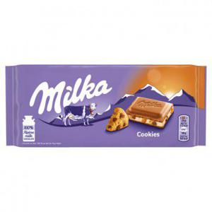 Milka Chocolade reep cookies