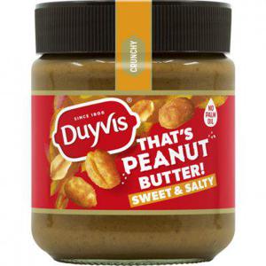 Duyvis Peanut butter 100% sweet & salty