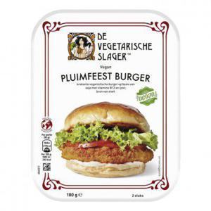 Vegetarische Slager Pluimfeestburger