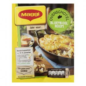 Maggi Ovenschotel bloemkool room kruidenmix