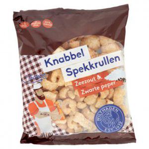 Wilthagen Knabbel spekkrullen peper