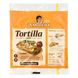 La Morena Mais tortilla wraps