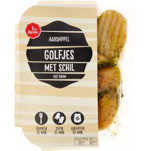 1 de Beste Aardappelgolfjes met schil