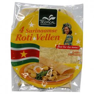 Tropical Surinaamse roti vellen