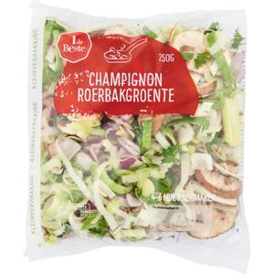 1 de Beste Champignon roerbakgroente kleinverpakking