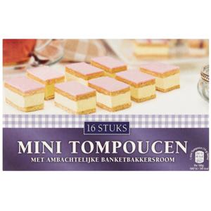 Quality Pastries Mini tompoucen 16 st.