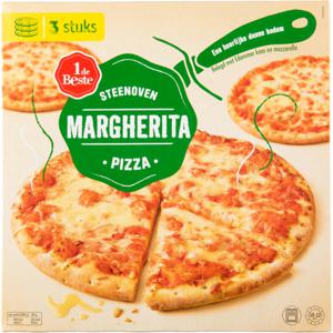 1 de Beste Steenoven pizza margherita 3 stuks