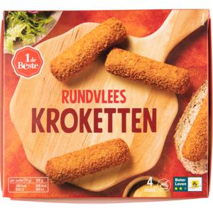 1 de Beste Kroketten rundvlees 4 stuks