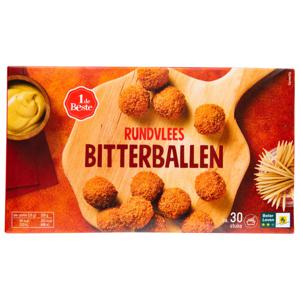 1 de Beste Bitterballen rundvlees 30 stuks