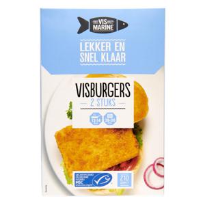 Vis Marine Visburgers 2 stuks