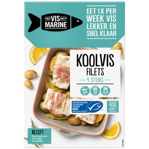 Vis Marine Koolvisfilet 4 stuks