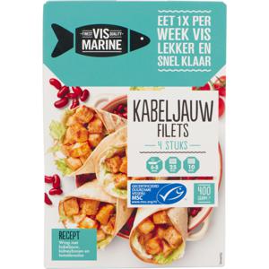 Vis Marine Kabeljauwfilet 4 stuks