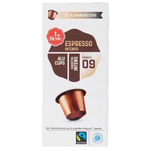 1 de Beste Koffiecups aluminium espresso intenso sterkte 9