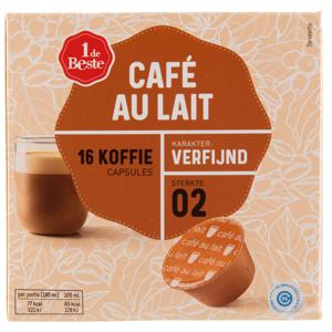 1 de Beste Koffiecups cafe au lait sterkte 2 Deze 1 de Beste capsules zijn te gebruiken in Nescafé© Dolce Gusto apparaten©.