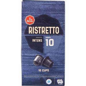 1 de Beste Koffiecups ristretto sterkte 10