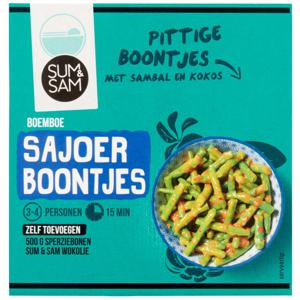 Sum & Sam Boemboe sajoer boontjes