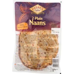 Pataks Naan plain