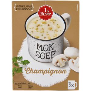 1 de Beste Mok soep champignon